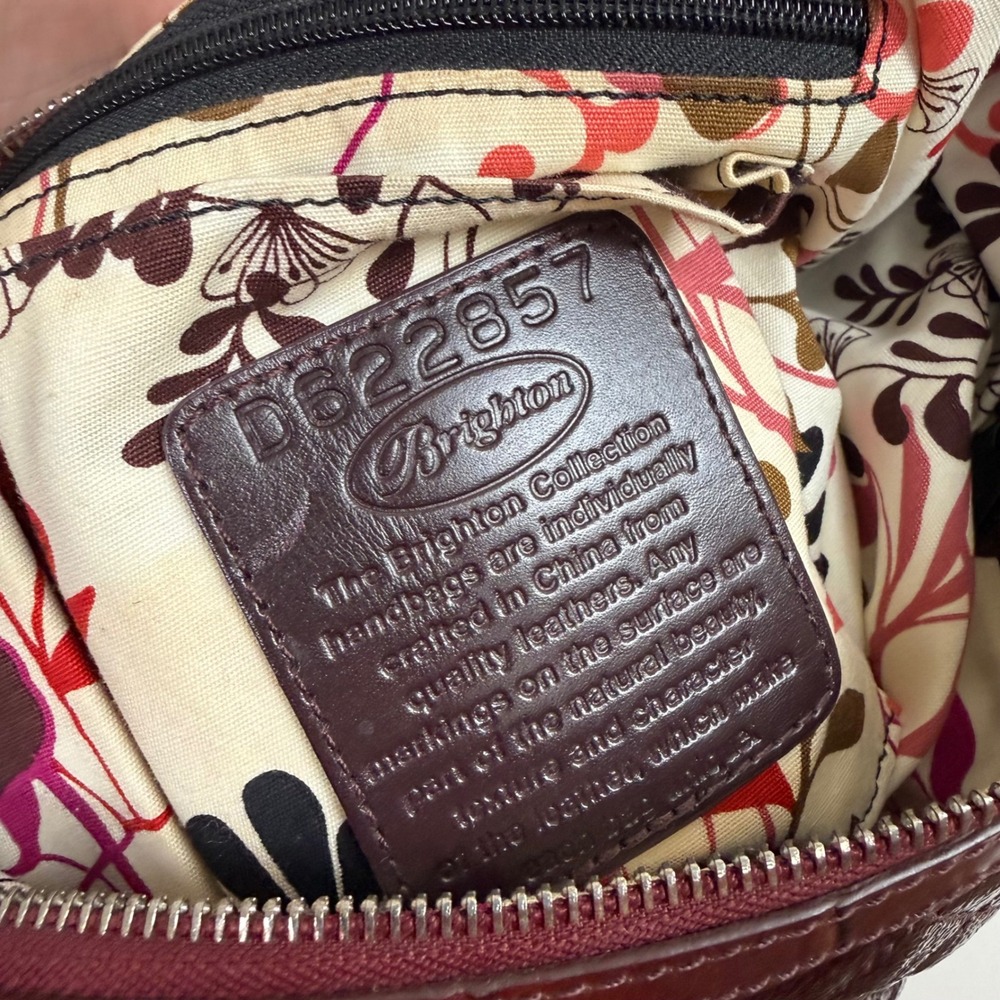 Brighton Leather Western Purse Bag D622857 - Picture 7 of 7